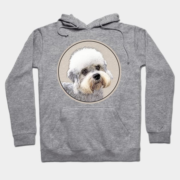 Dandie Dinmont Terrier Hoodie by Alpen Designs